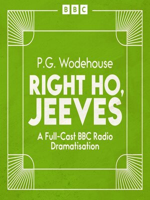 cover image of Right Ho, Jeeves